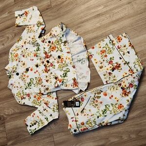 Floral Jacket & Capri Set Disney Alice Through The Looking Glass NWT